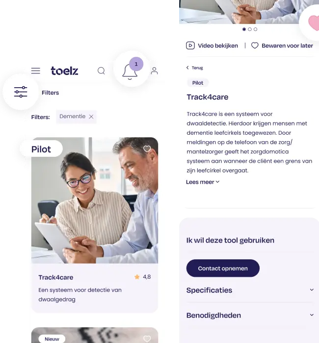 Toegankelijk, ontzorgen <span>en plezier</span>